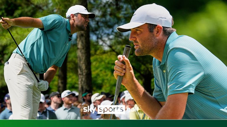 Watch Scheffler's third round at the PGA Championship, where he shot an incredible six-under-par 65
