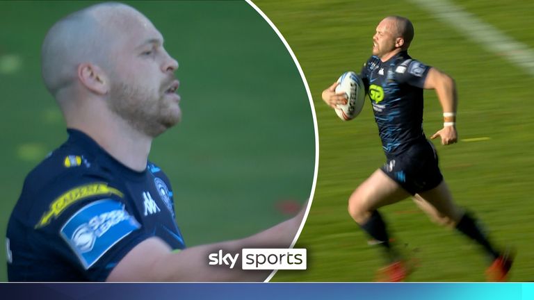 Liam Marshall great defence led to an amazing 85 yard try as Wigan extended their lead against Dragons