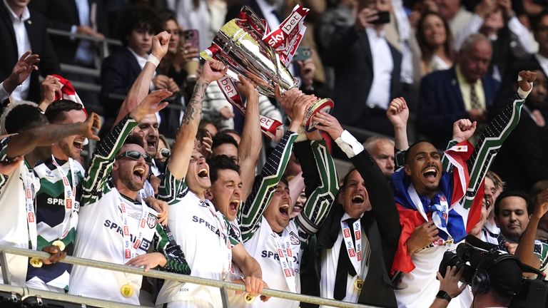 Sunderland won last season's play-off final