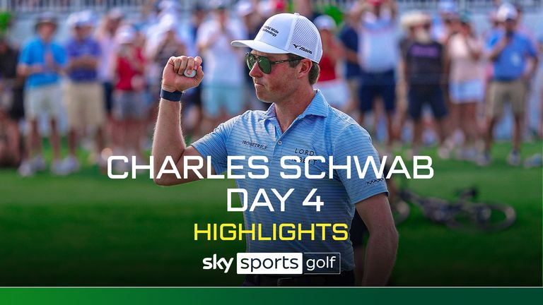 Highlights from the final round of the Charles Schwab Challenge, where Ben Griffin claimed a PGA Tour victory 