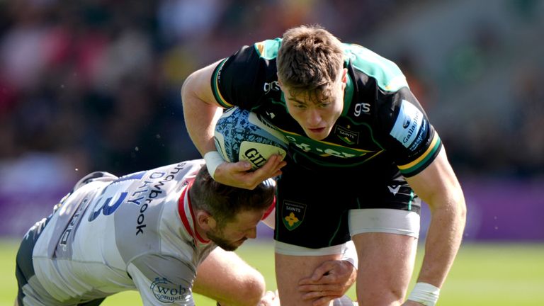 Tommy Freeman was one of four Lions in action for Northampton as they beat Saracens and their three Lions on Saturday