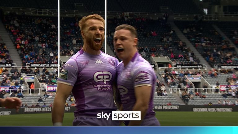 Jai Field opens the scoring for Wigan