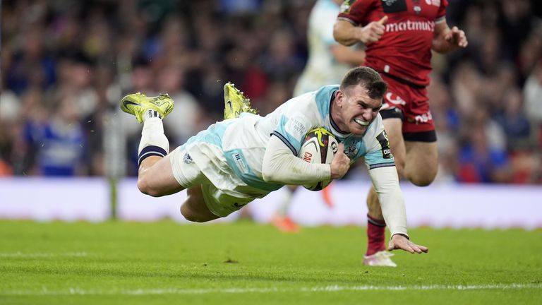 Scrum-half Ben Spencer made sure of victory when he got over for Bath's fourth try