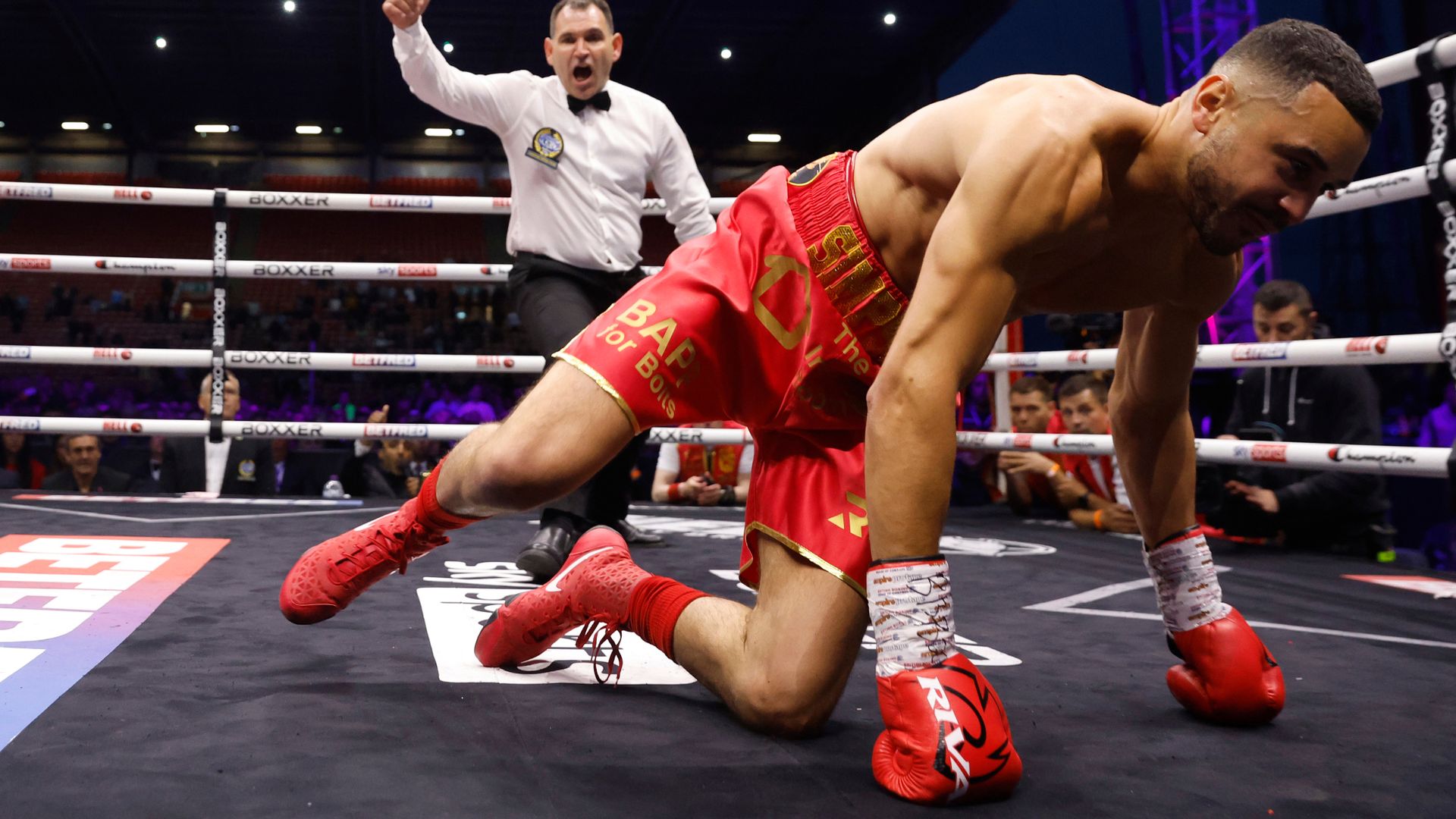 Simpson rises from canvas twice to take incredible European title win