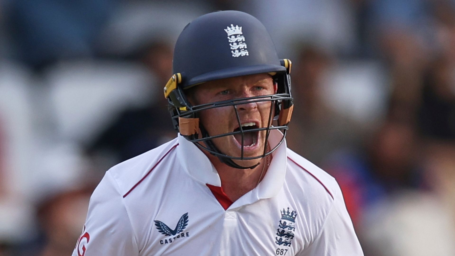 Pope hits hundred as England fight back in first Test against India