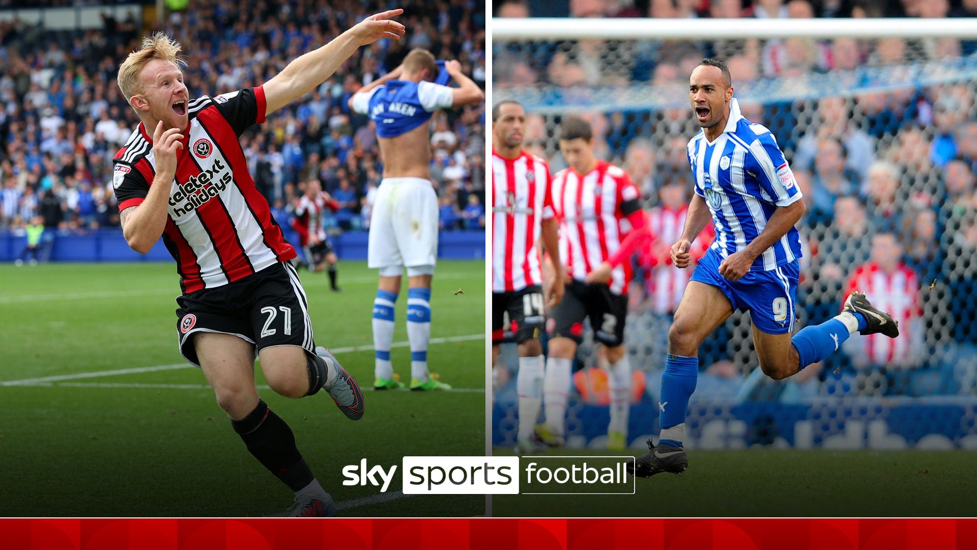 Championship derbies: Sheffield Utd v Sheffield Wed most memorable moments