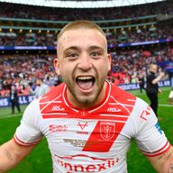 Mikey Lewis came up with the clutch moment as Hull KR won the Challenge Cup