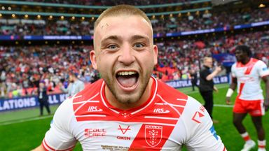 Mikey Lewis was a key player when Hull KR won the Challenge Cup