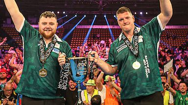 Northern Ireland celebrate winning the World Cup of Darts in 2025