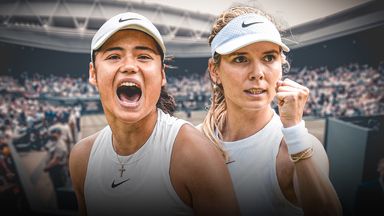Emma Raducanu and Katie Boulter will lead the British women's charge at Wimbledon