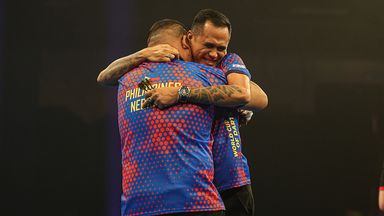 Philippines shocked Belgium at the World Cup of Darts on Friday