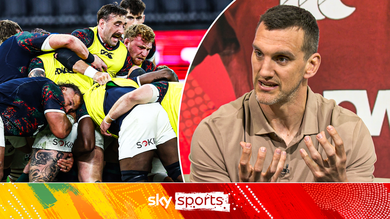 Sky Sports pundit Sam Warburton reacts to the British and Irish Lions victory against Western Force, believing they're close to 'motoring'