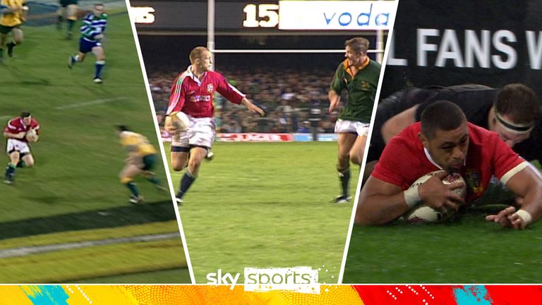 Relive the best ever tries scored by the British and Irish Lions as we build up to the 2025 tour of Australia, which is live only on Sky Sports