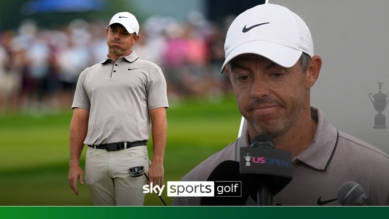 Speaking after a four-over-par 74 for his third round at the US Open, Rory McIlroy suggested that his hopes for Sunday were a quick round and a fast exit from Oakmont