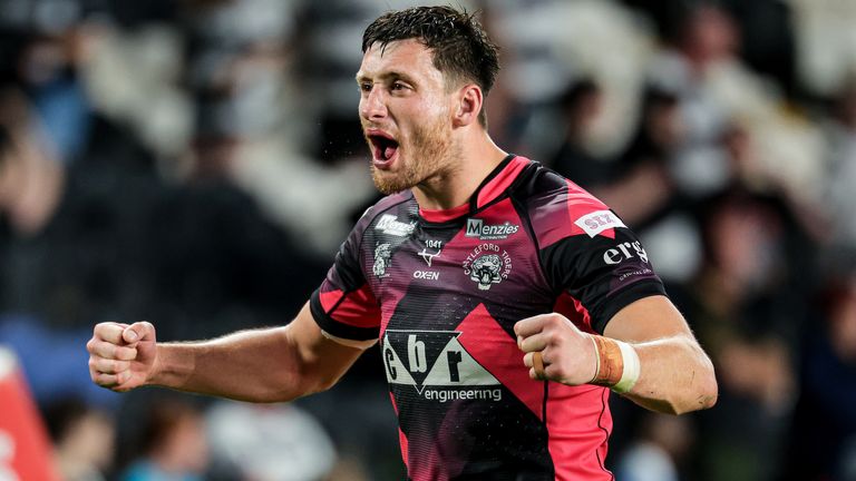 Joy for Sam Wood as Castleford claimed just their fourth win of the season