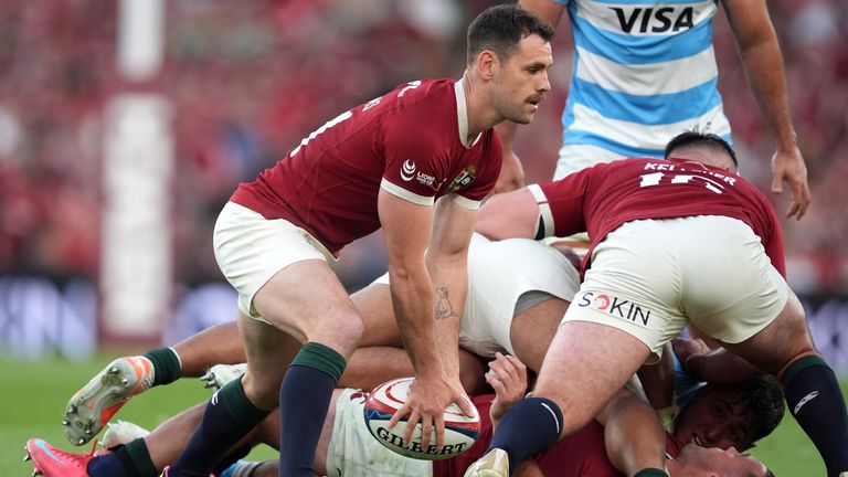 Williams emerged off the bench for the Lions vs Argentina and impressed having replaced Alex Mitchell