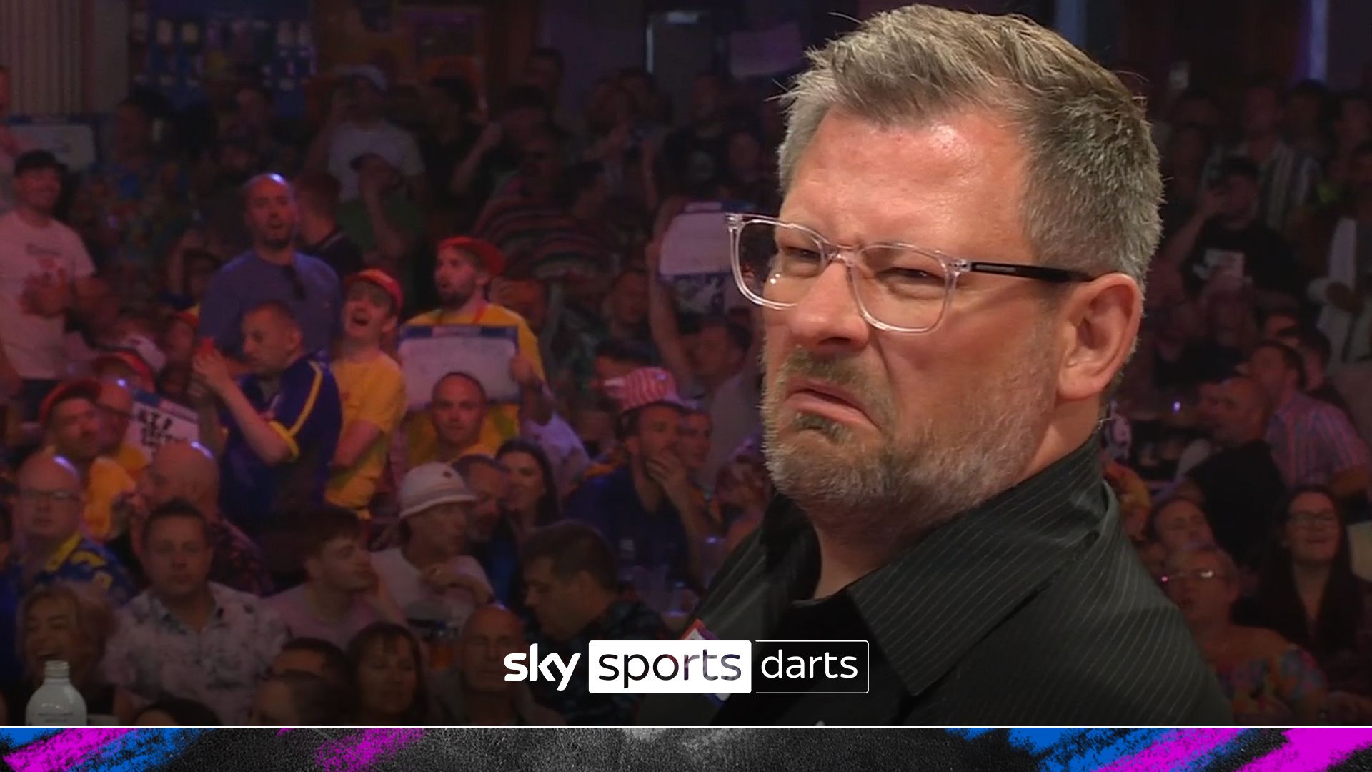 Wade's hilarious reaction as nine-darter attempt goes wrong