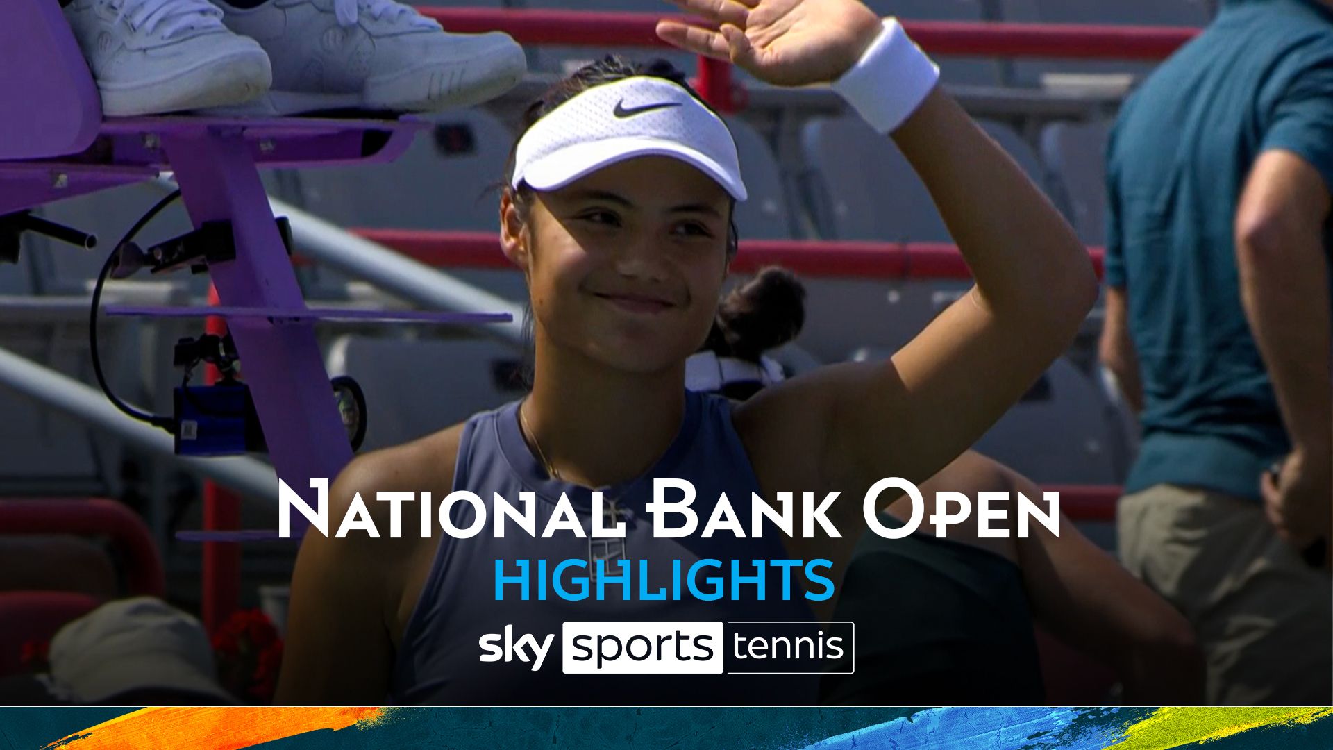 Raducanu seals commanding win in National Bank Open opener