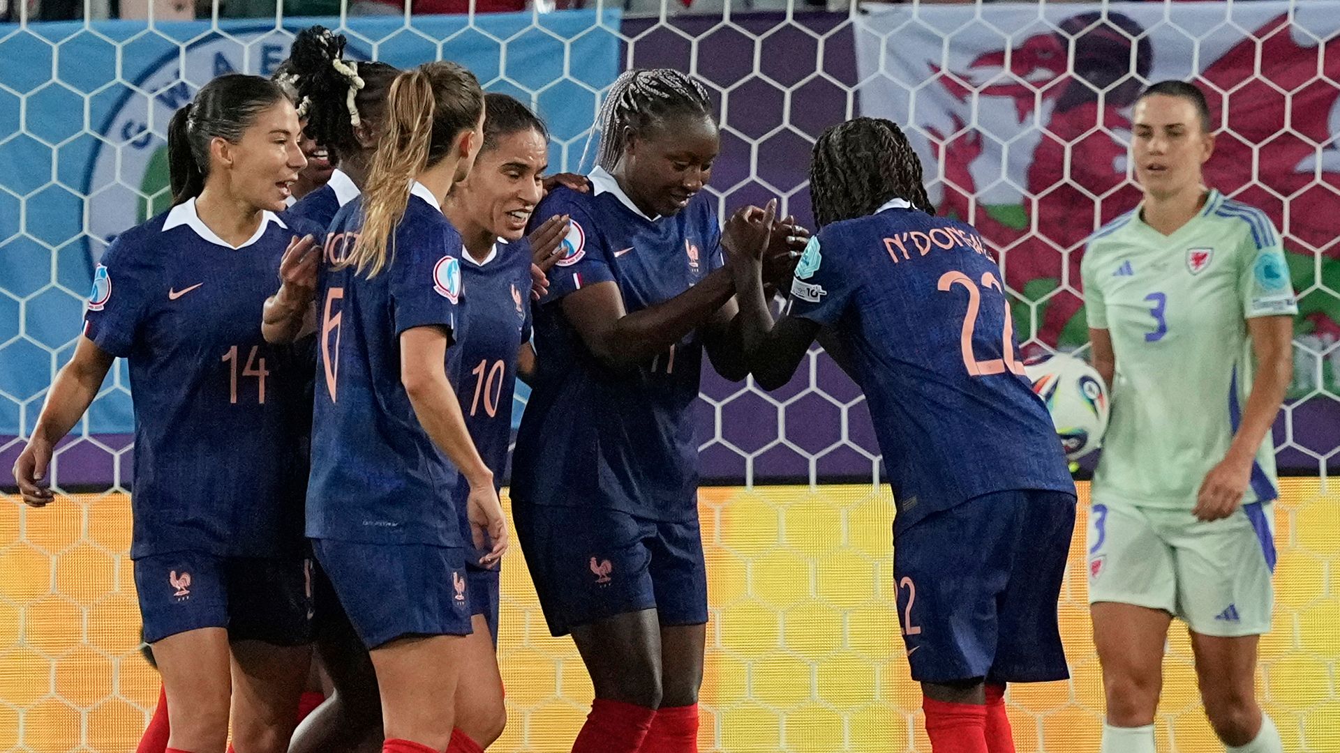 Wales on brink of Euro 2025 elimination as France claim big win