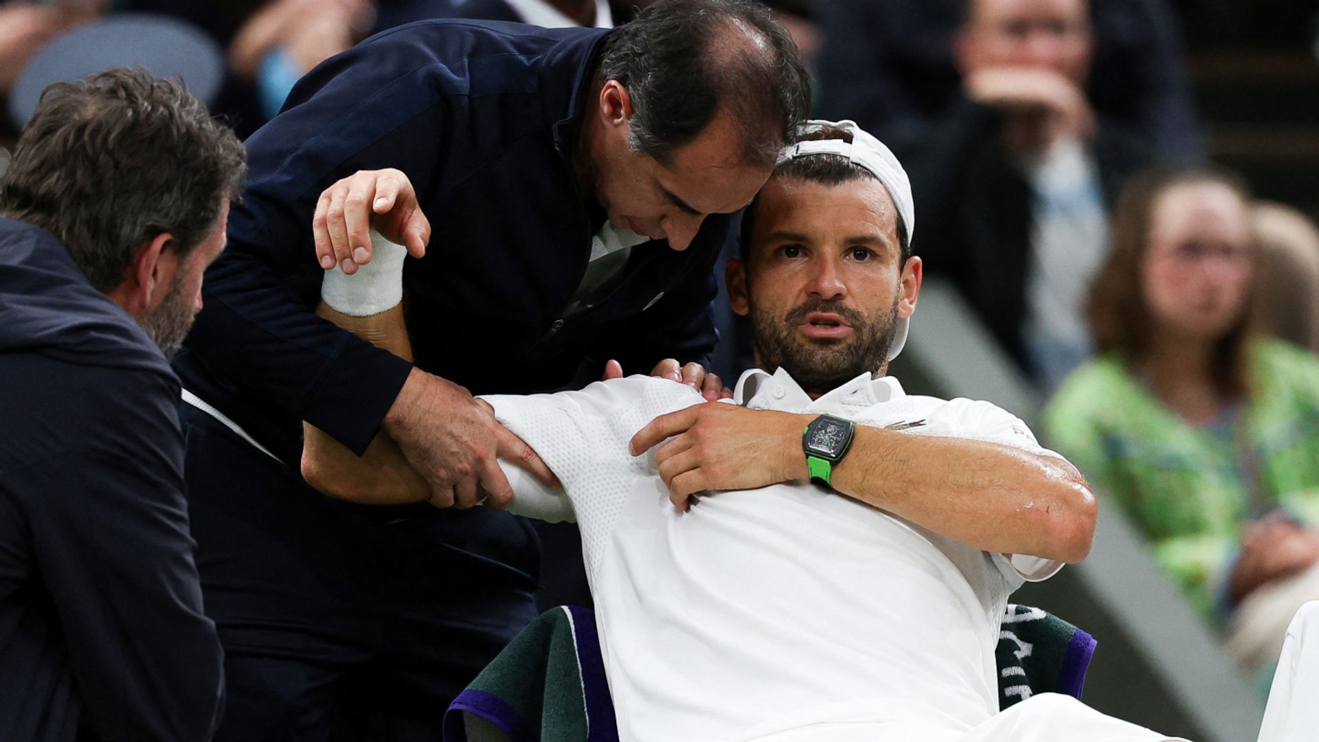 Wimbledon 2025 LIVE! Dimitrov retirement - as it happened