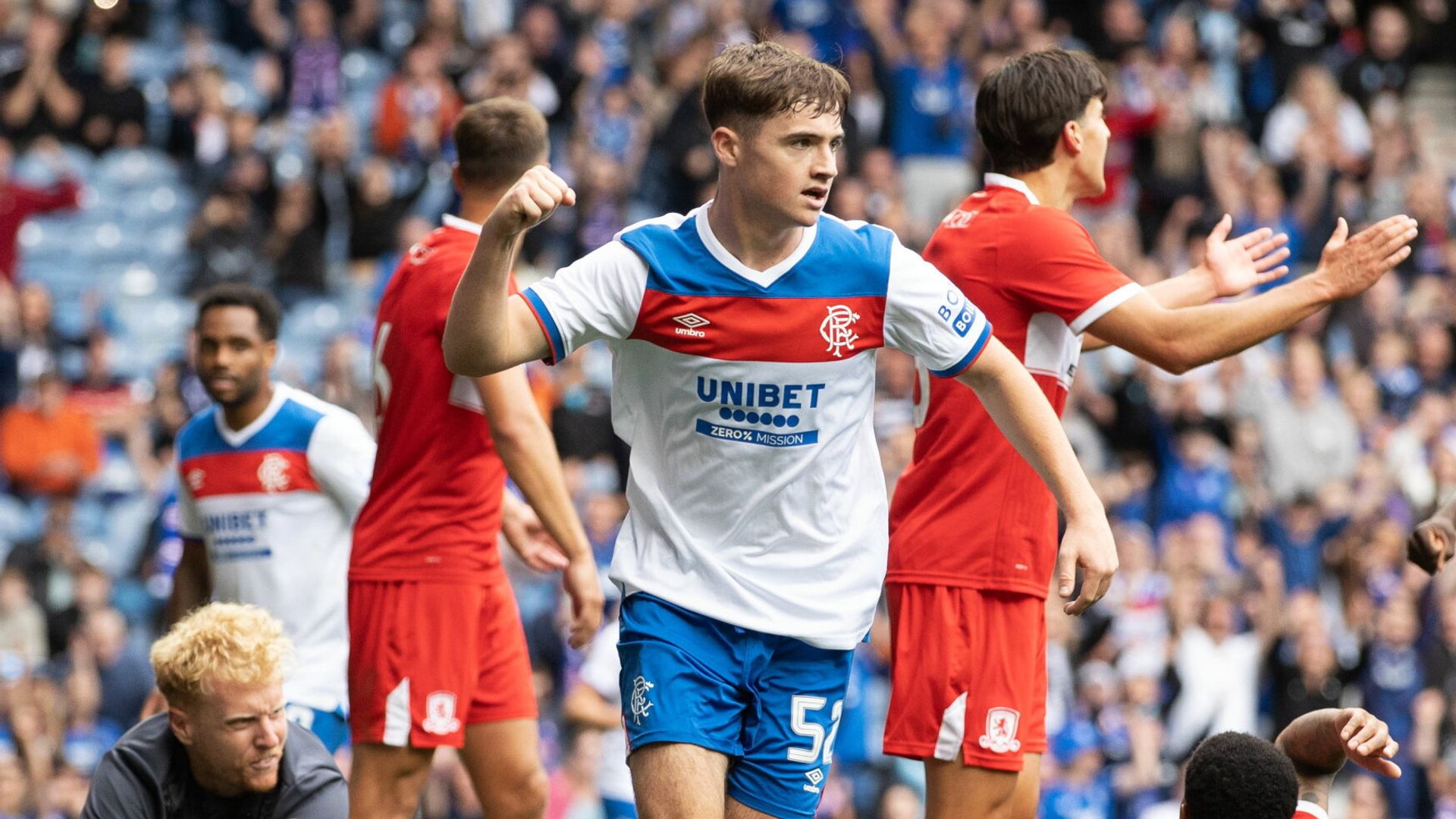 Curtis scores again as Rangers earn draw with Middlesbrough