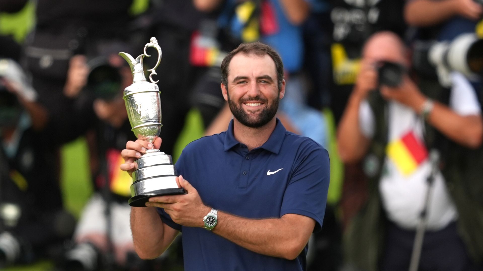 Superstar Scheffler storms to dominant major win at The Open