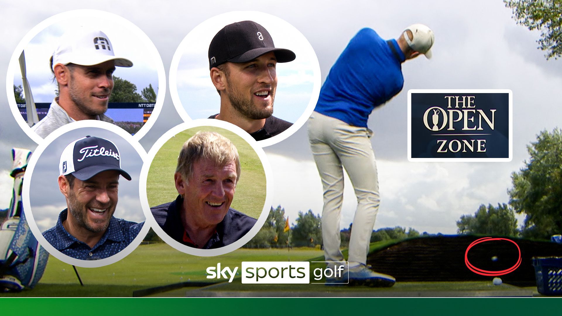 'SHANK!' | The worst and best of football stars attempting The Open Zone challenges