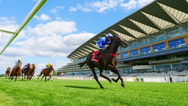 Mohaather ridden by Dane O'Neill wins the Betfred Summer Mile at Ascot
