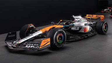 McLaren chrome livery 2025