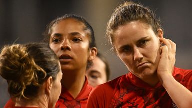 Nat Sciver-Brunt was dismissed for 13 as England went 2-0 down in the five-match series 
