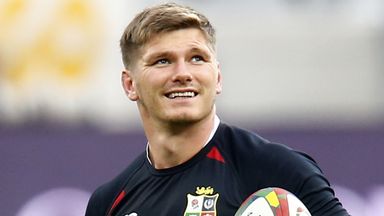 Owen Farrell has been left out of Steve Borthwick's training camp
