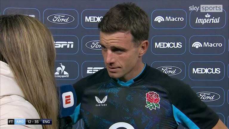 Test centurion George Ford reflected on a great win for England after kicking 15 points