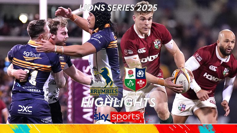Highlights from the fourth game of the 2025 tour as the British and Irish Lions beat the ACT Brumbies in Canberra