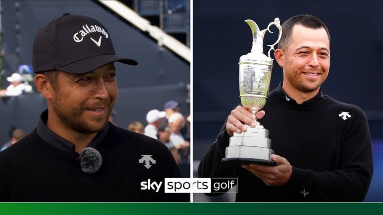 Xander Schauffele was at the Open Zone to reflect upon his win last year at Royal Troon, where he lifted the Claret Jug for the first time
