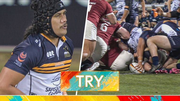 The Brumbies took an early lead through Tuaina Taii Tualima