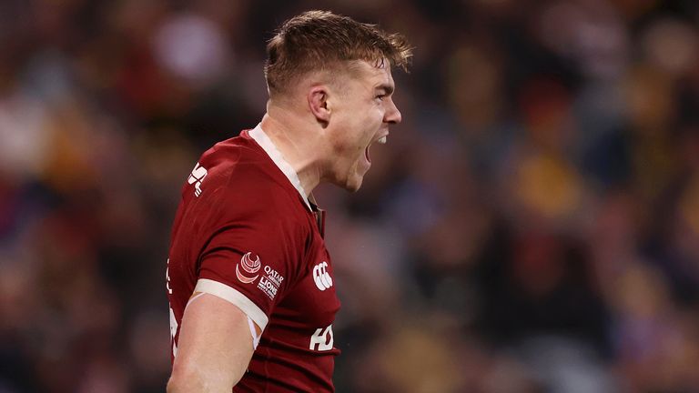 The impressive Garry Ringrose was among the try scorers as the British and Irish Lions beat the Brumbies