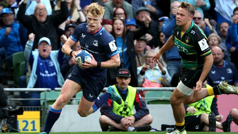 Leinster's Tommy O'Brien will make his Ireland debut against Georgia