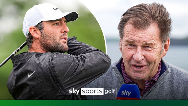 Speaking on the the Sky Sports Golf Podcast, Sir Nick Faldo says world No 1 Scottie Scheffler is fascinating but admits he wouldn't teach someone his unique swing style 