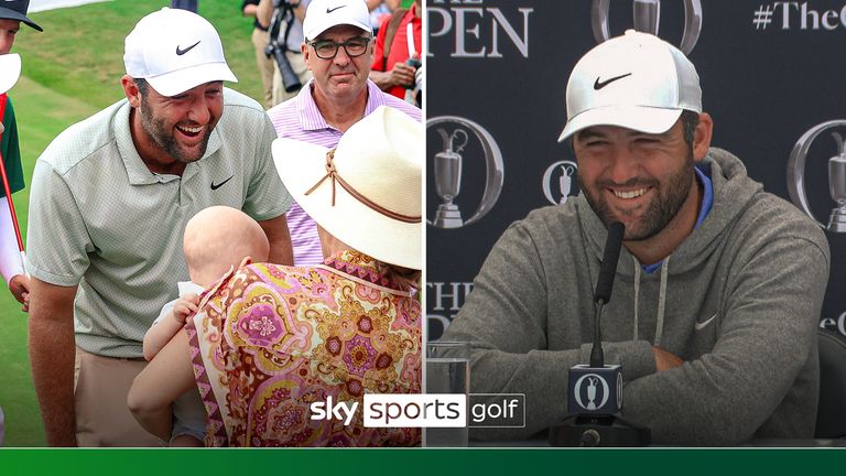 Scottie Scheffler goes off on a random tangent in his press conference at The Open, where he claims he doesn't understand the point of why he works so hard to win
