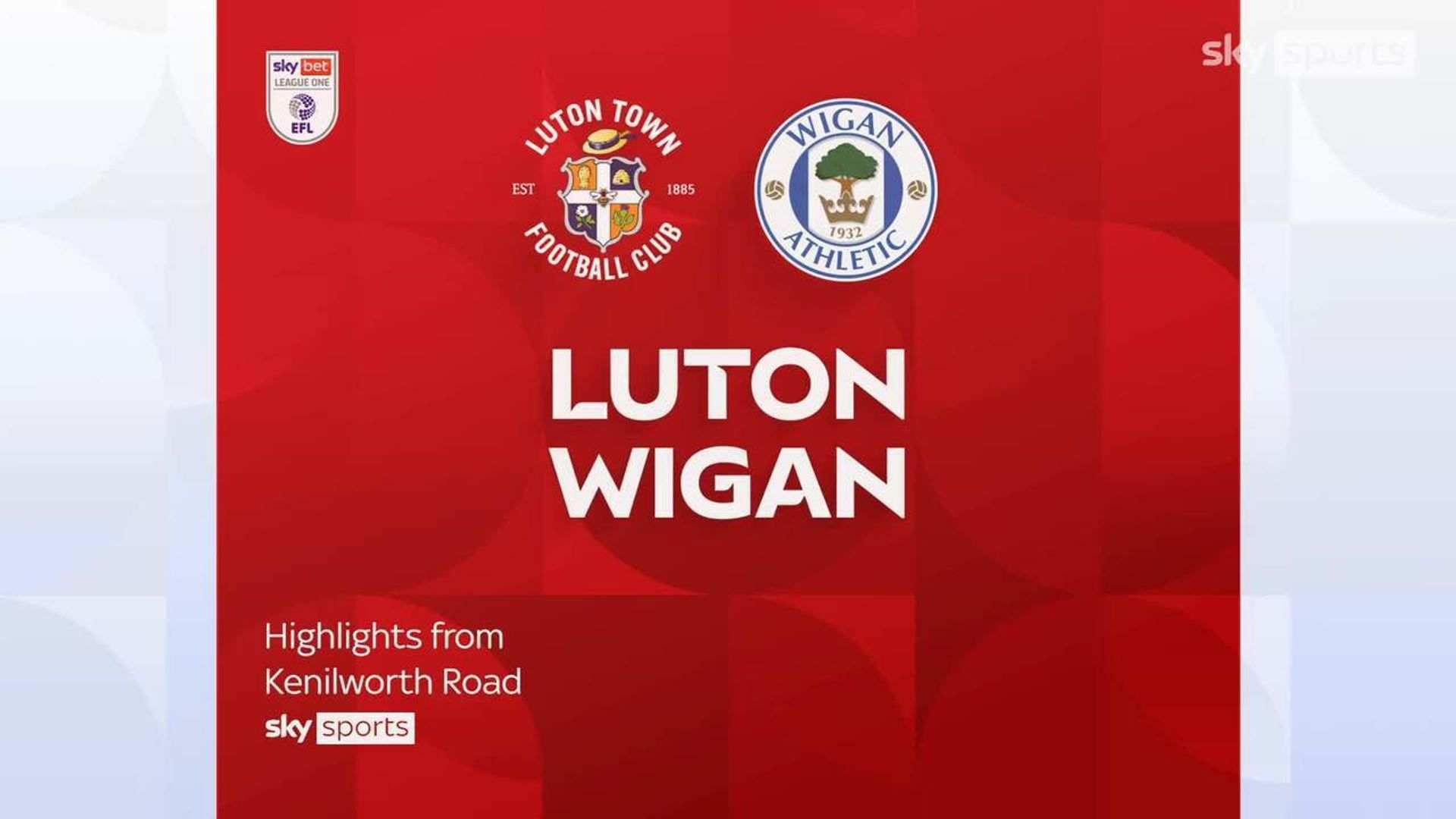 Luton Town 1-0 Wigan Athletic