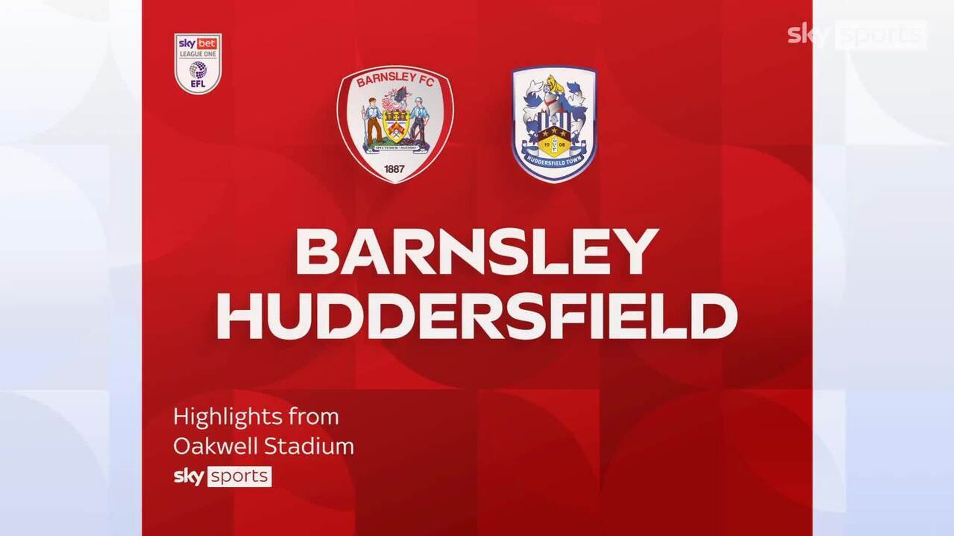 Barnsley 3-1 Huddersfield
