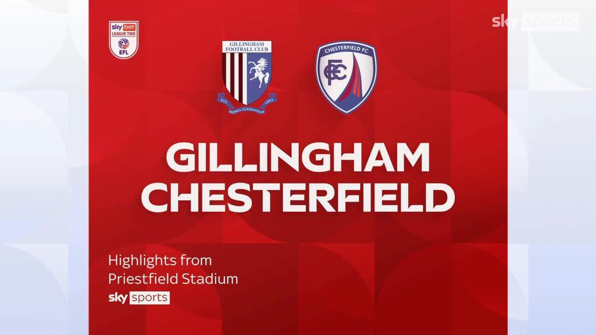 Gillingham 4-1 Chesterfield 