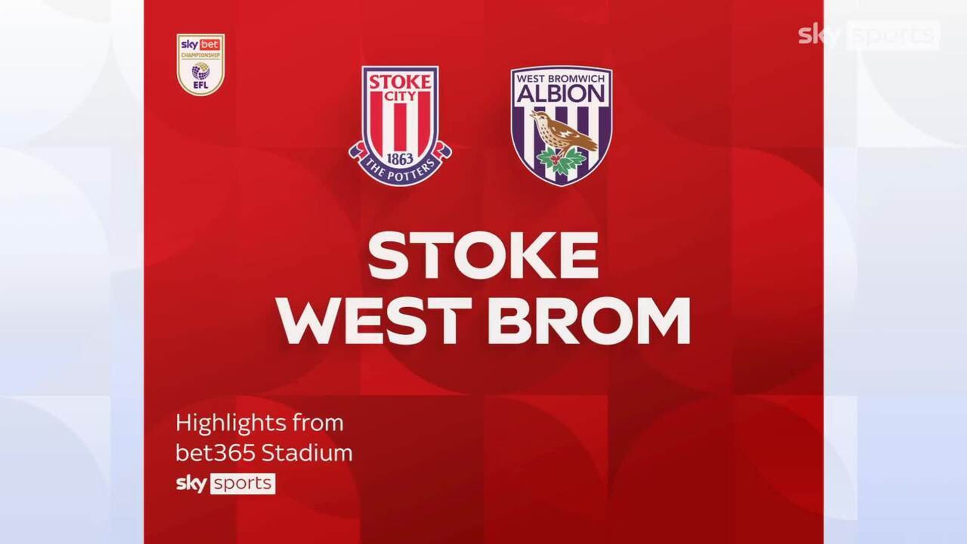 Stoke 0-1 WBA