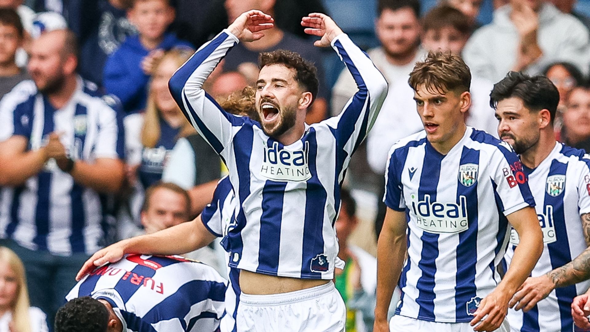 Portsmouth hit back to hold West Brom - free highlights and report