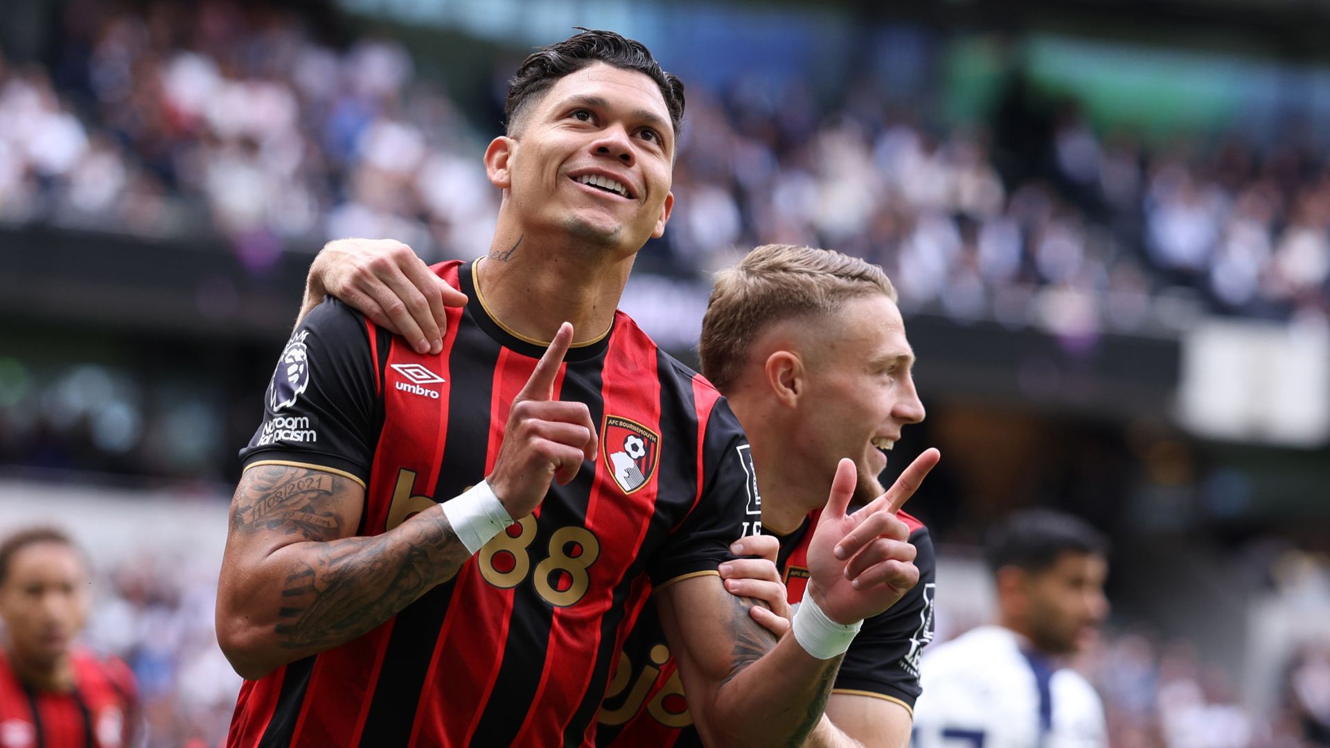 Brilliant Bournemouth beat shot-shy Spurs to inflict Frank's first PL loss