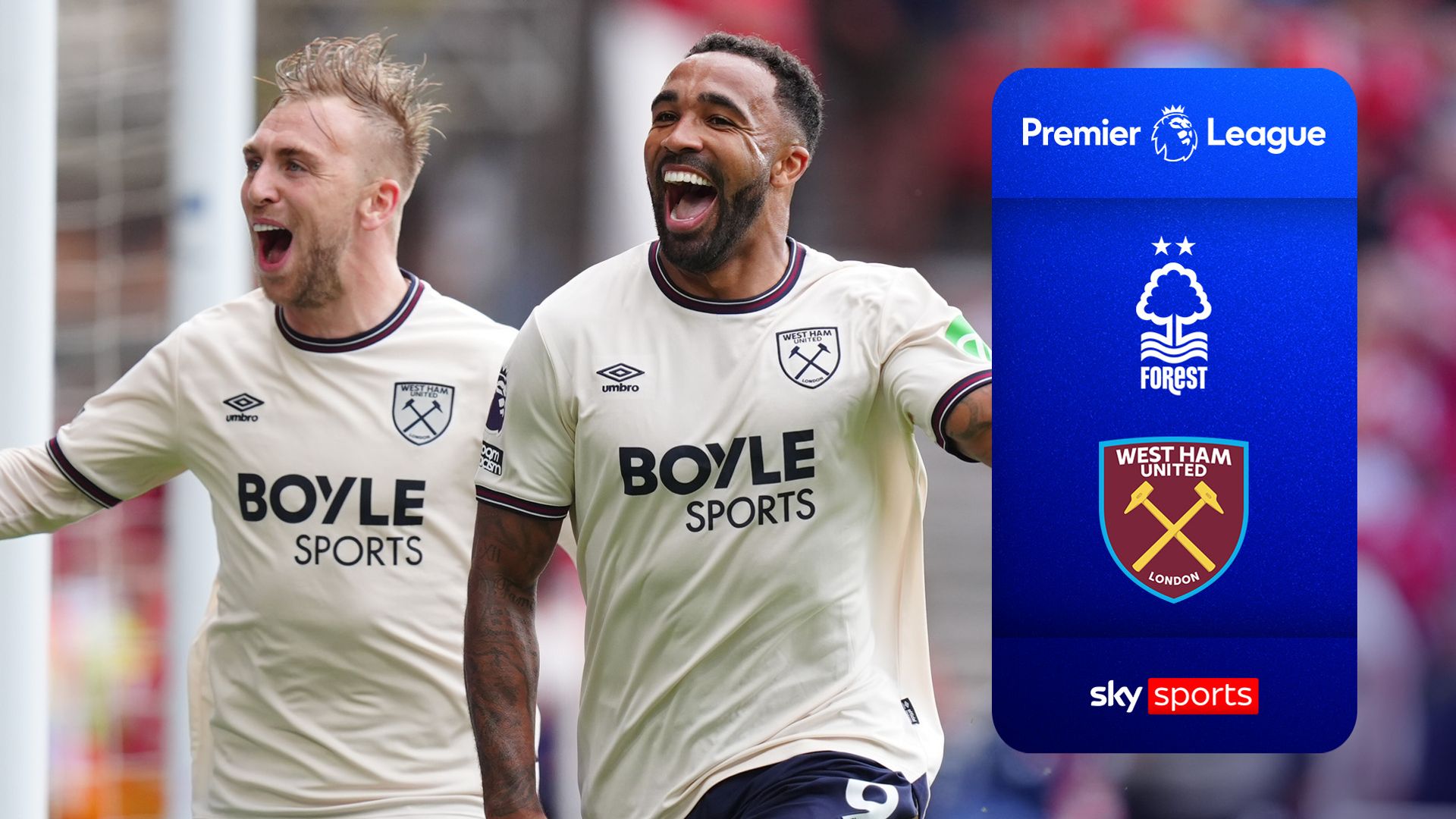 Three goals in seven minutes! INCREDIBLE late scenes as Hammers seal first win