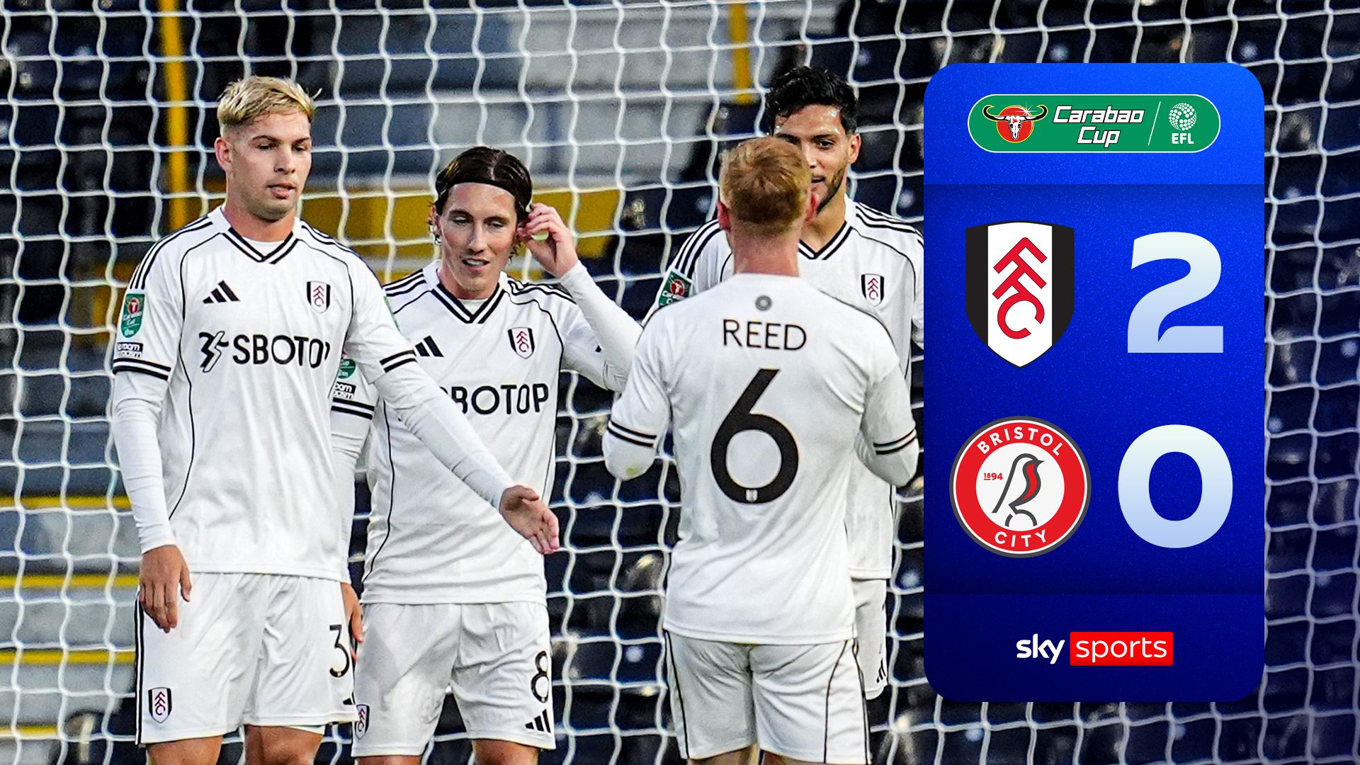 Fulham 2-0 Bristol City