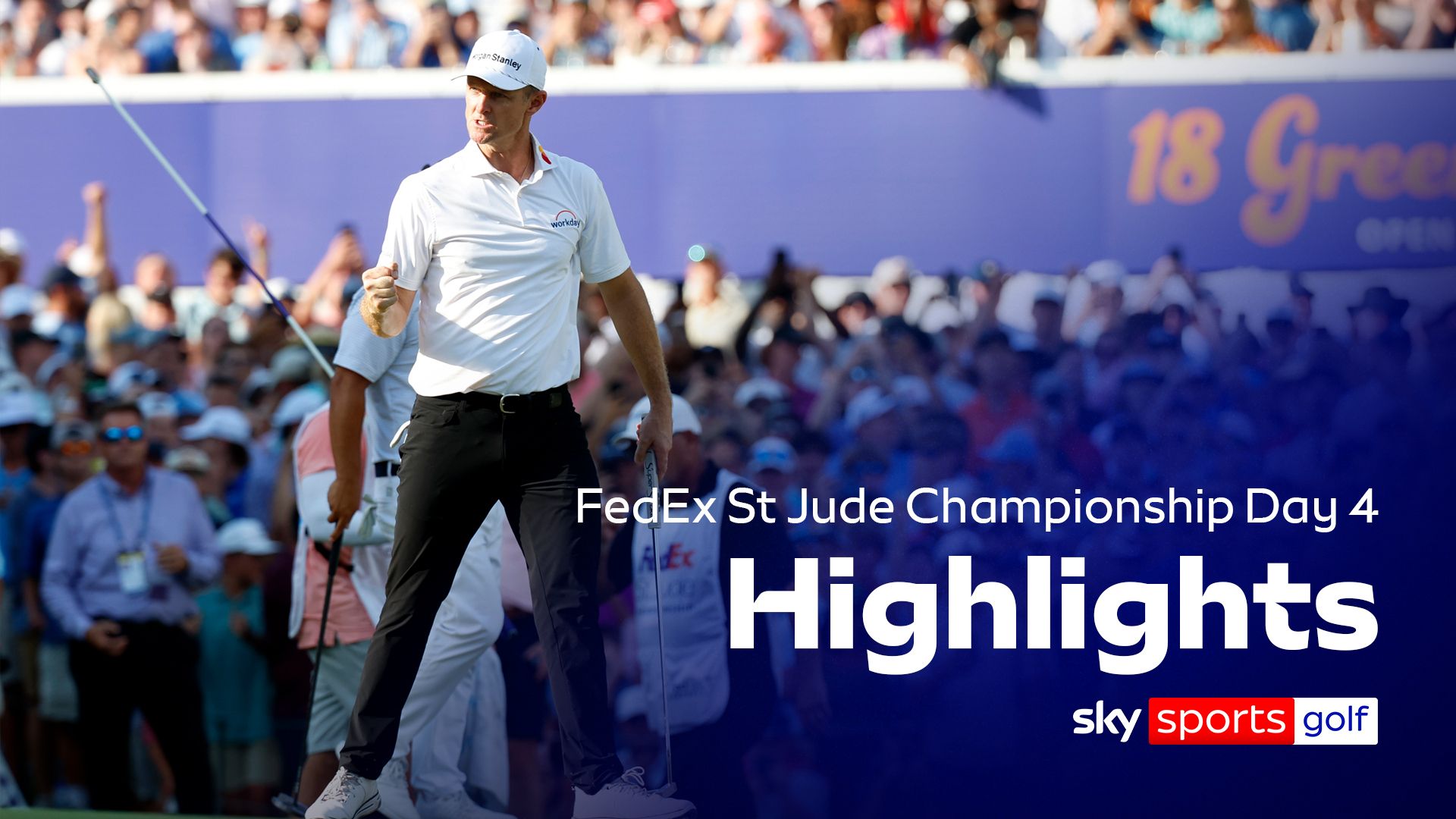 Highlights: Rose beats Spaun in FedEx St Jude Championship play-off