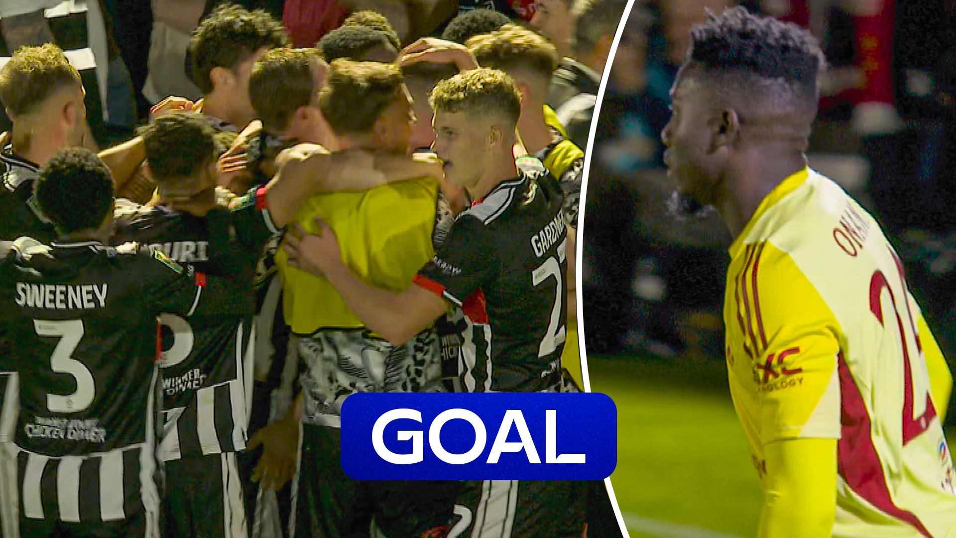 Unbelievable! HOWLER from Onana as Grimbsy STUN Man Utd with second in 8 minutes!