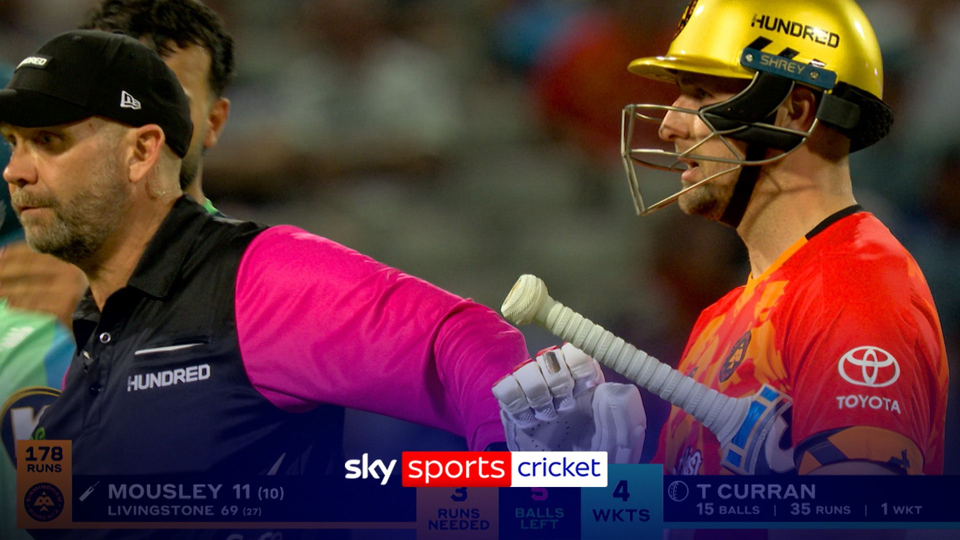 'He can't say that' - Intense exchange between Livingstone and Curran